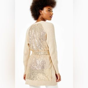 Lilly Pulitzer sequin cardigan